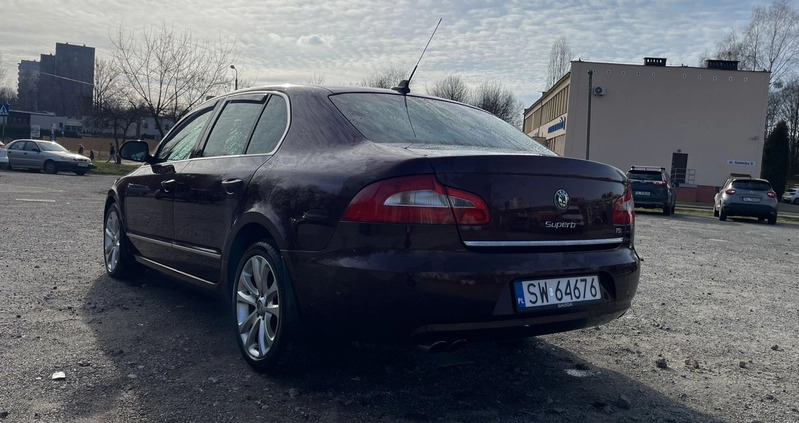 Skoda Superb cena 33000 przebieg: 146533, rok produkcji 2009 z Świętochłowice małe 67